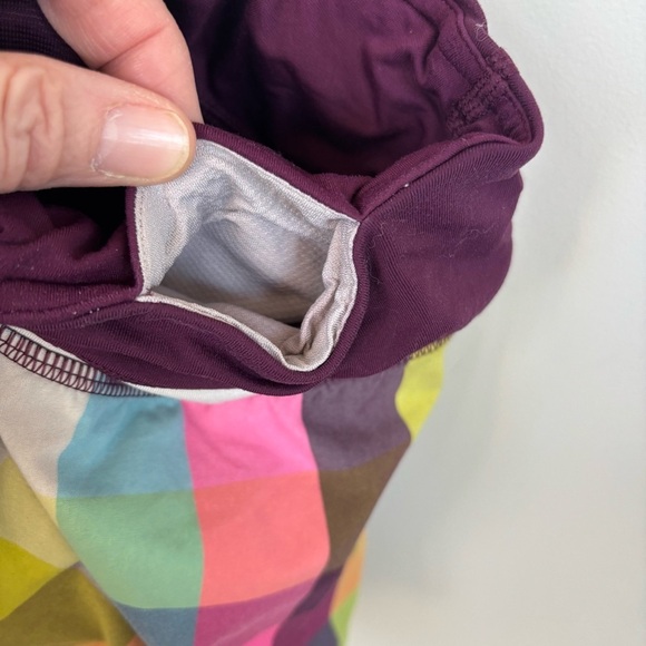 Lululemon Groovy Run Shorts Sea Check Size 4 - Picture 6 of 7